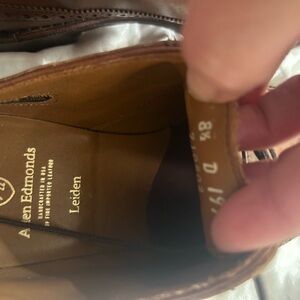 Allen Edmonds Brown Leather Oxfords